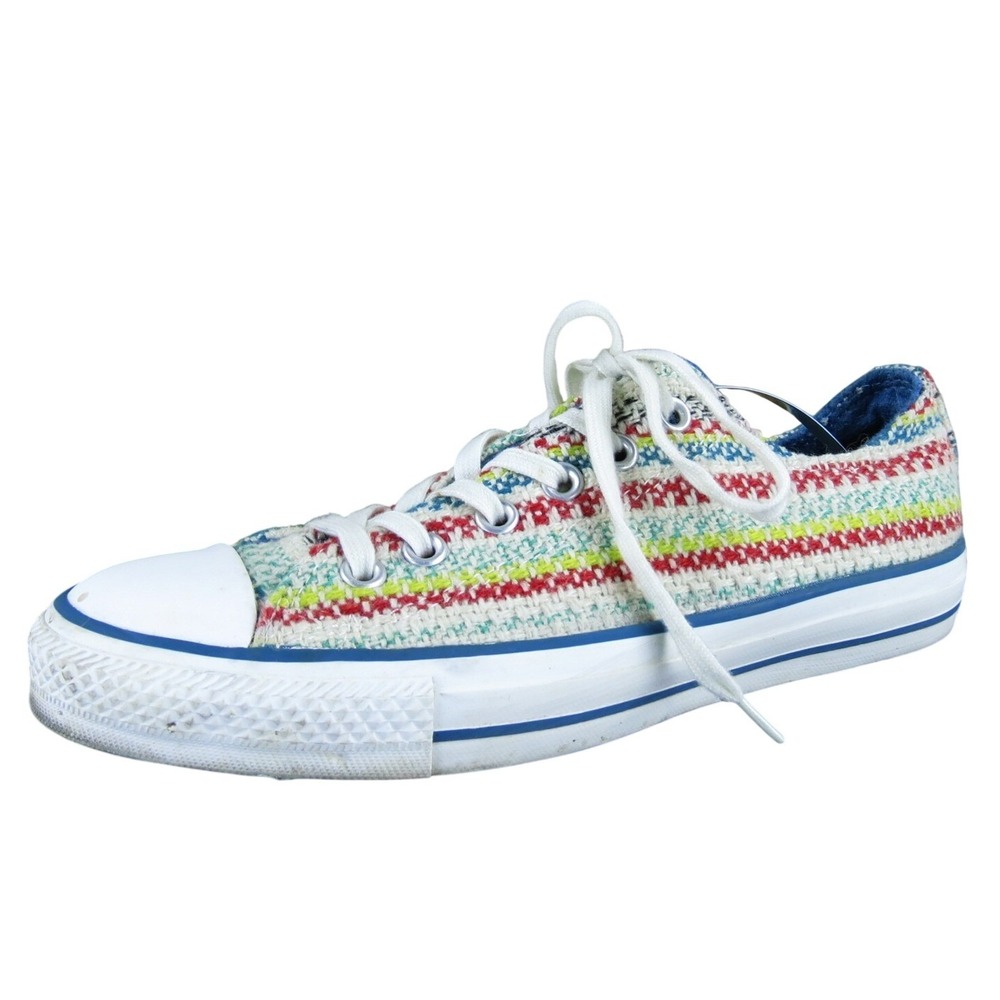 Converse Women Winter Knit Ox Sneaker Multicolor Textile Sz 8 Medium Used 2025